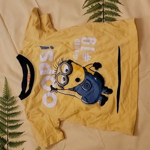 Minions graphic tee boys size 2t